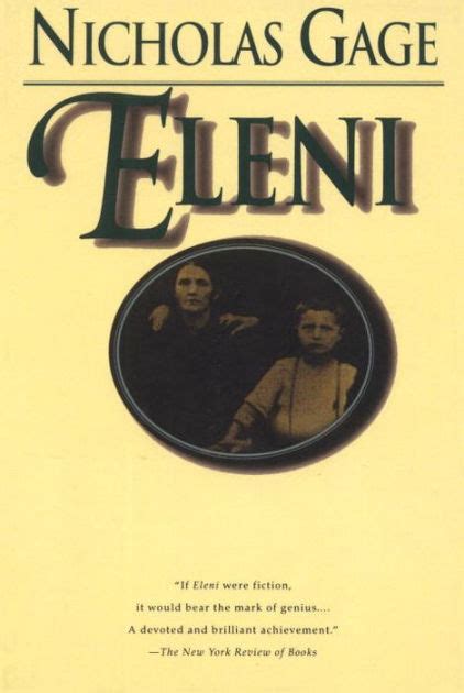 eleni by nicholas gage paperback barnes and noble®