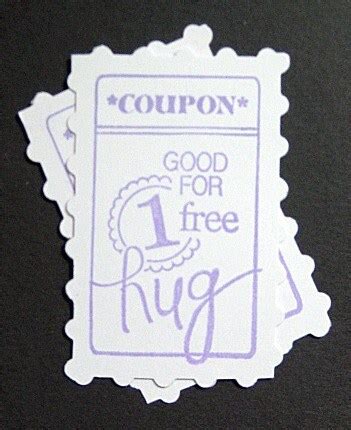 hug coupons set     valentines  creativelily