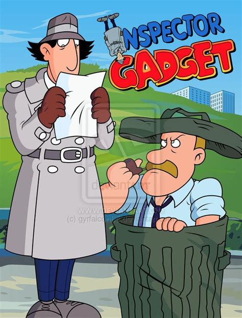 inspector gadget by gyrfalcon65 on deviantart classic cartoon