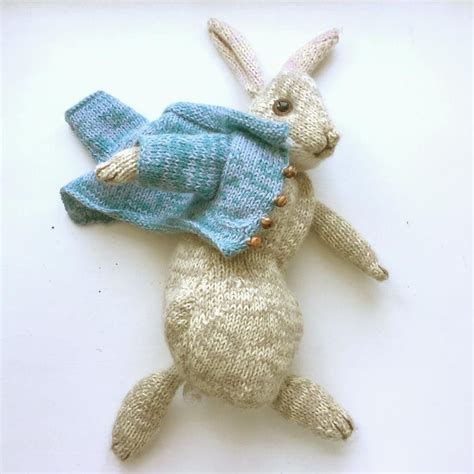 peter rabbit knitting pattern  dot pebbles   rabbit knitting pattern bunny knitting