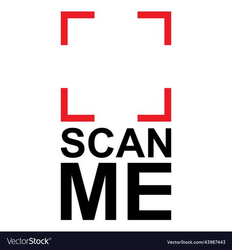 scan  icon qr code royalty  vector image