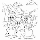 Coloring Winter Pages Surfnetkids Next sketch template