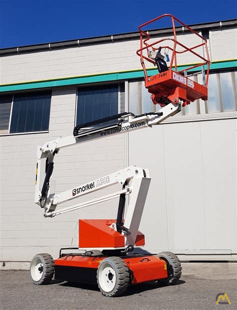 snorkel aa articulating boom lift  sale lifts articulating platform aerial devices bucket