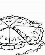 Coloring Pie Apple Popular sketch template