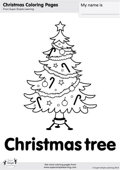 christmas tree coloring page coloring library