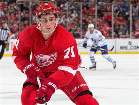 hockey heckler unsure how much to target 19 year old dylan larkin the every three weekly