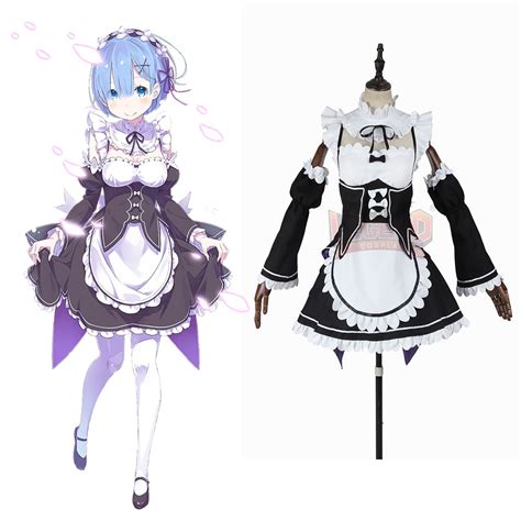 re zero re0 re life in a different world from zero rem maid cosplay