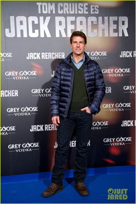 Tom Cruise And Rosamund Pike Jack Reacher Madrid Premiere