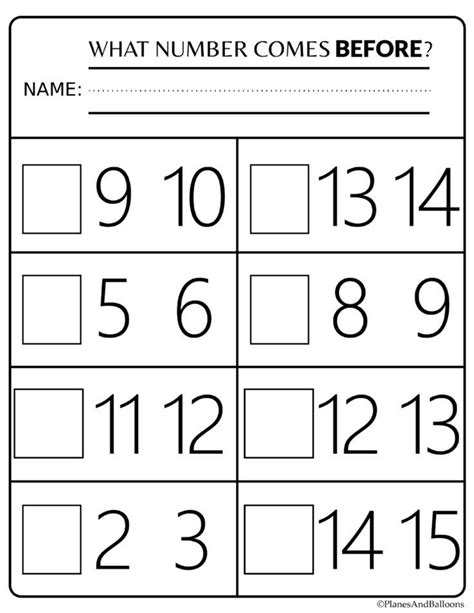numbers   worksheets kindergarten makeflowchartcom