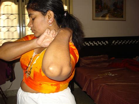 indian aunty removing blouse image 4 fap