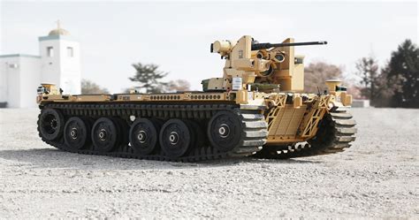 army steps  st century   unmanned tanks