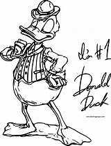 Donald Duck Coloring Wecoloringpage Pages sketch template
