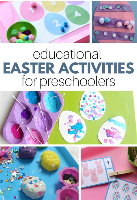 educational easter activities  preschoolers  time  flash