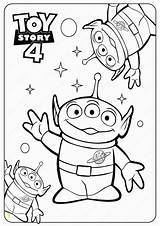 Peep Forky Toystory Alien Coloringoo Toystory4 Divyajanani Lightyear sketch template