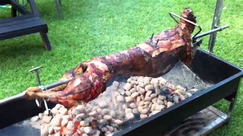Easter Lamb On Spit Youtube