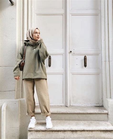 Outfit Hoodie Hijab Outfit Hoodie 2020 Islami Moda Stil