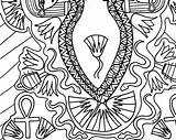Goddess Hathor sketch template