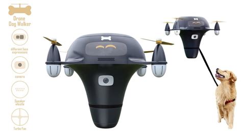 drone dog walker   ideal accessory   pet geeky gadgets