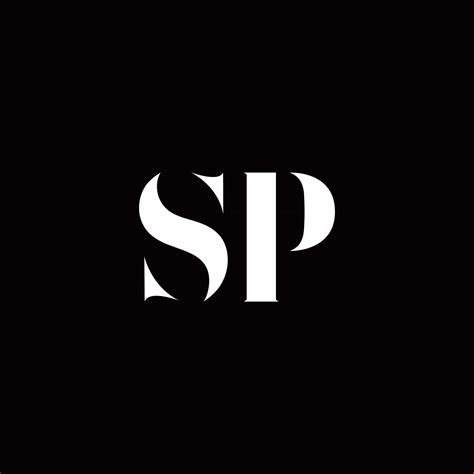 sp logo letter initial logo designs template  vector art  vecteezy