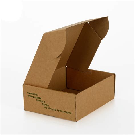 brown corrugated printed mailer boxes cardboard shipping boxes custom sizes