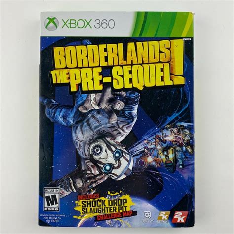 borderlands the pre sequel for xbox 360 like new with booklet