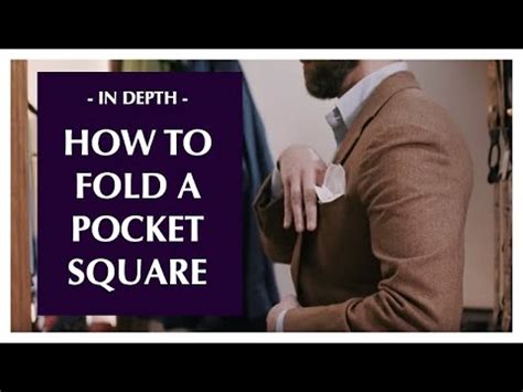 wear  pocket square  handkerchief youtube