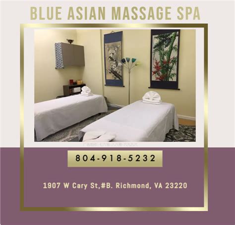 blue asian massage spa  richmond va