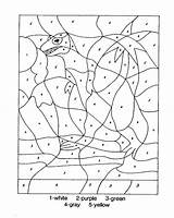 Numere Dupa Colorat Coloreaza Worksheet Cijferkleurplaat Dinosaurs Dinosaurus Inkleuren Kleuren Coloriage Planse Desene Allkidsnetwork Dinosaure Números Engels Dino Nummer Colorare sketch template