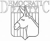 Election Presidential Democratic sketch template