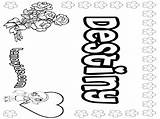 Coloring Name Pages Says Make Own Printable Color Create Print Getcolorings Say Template sketch template