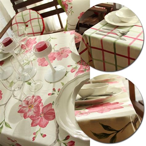 pcs high quality tablecloth grid pattern tablecloth series  home