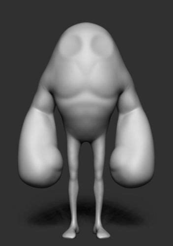 3d Model Cartoon Stylized Body Form Cgtrader