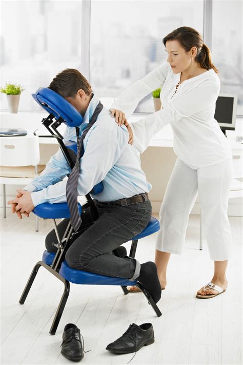 therapy works chair massage   workplace