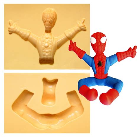 molde de silicone para biscuit casa da arte modelo homem aranha sentado 1262 casadaarte