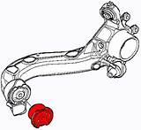 Rear Arm Trailing Bushing E36 Miles M3 Suspension Replace Recommend Personally Replacing Them These Bush sketch template