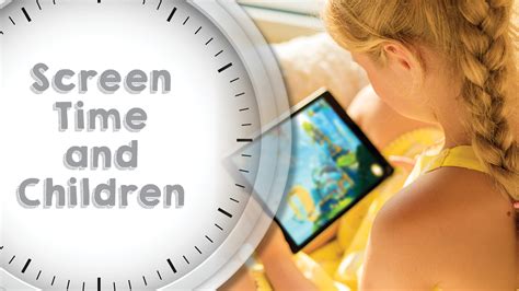 screen time  children   protect  childs eyes