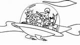 Jetsons sketch template