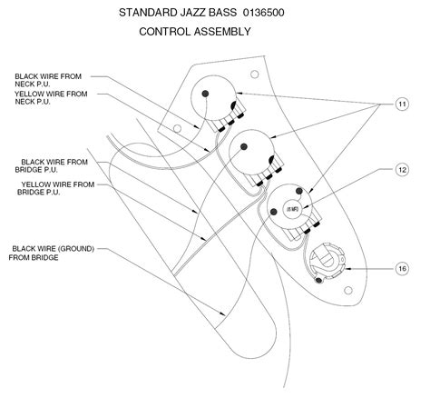 fender jazz bass wiring diagram wiring diagram