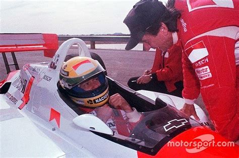 20 December 1992 De Indycar Test Van Ayrton Senna Met Penske