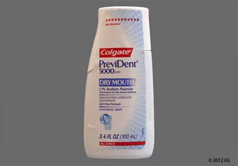 prevident  dry mouth  toothpst mint  ml gel