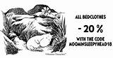 Moomin Sleepyheads sketch template