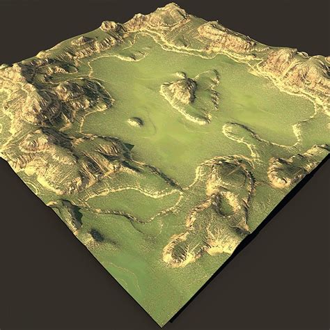 model  terrain