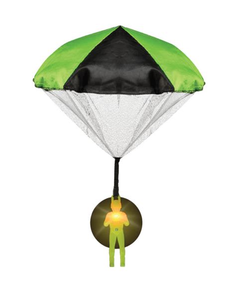 aeromax flashing light  tangle  toy parachute aeromax toys
