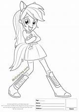 Equestria Pony Coloring Little Girls Pages Rainbow Dash Mlp Girl Color Eg Luna Print Drawing Printable Getdrawings Getcolorings Coloringhome Princesse sketch template