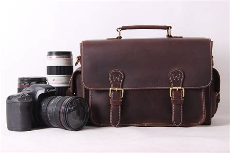 vintage genuine leather dslr camera bag slr camera bag leather camera bag  moshileatherbag
