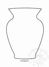 Pot Flower Template Drawing Flowers Vase Outline Coloring Sketch Cover Preschool Reddit Email Twitter Drawings Pic Coloringpage Eu Paintingvalley sketch template