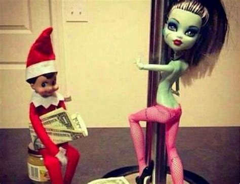 20 disturbing photos the elf on the shelf never wanted you