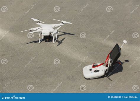 drone flying  clear blue sky stock image image  radio footage