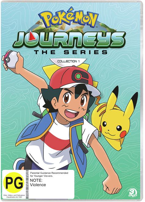 pokemon journeys collection  dvd buy   mighty ape nz