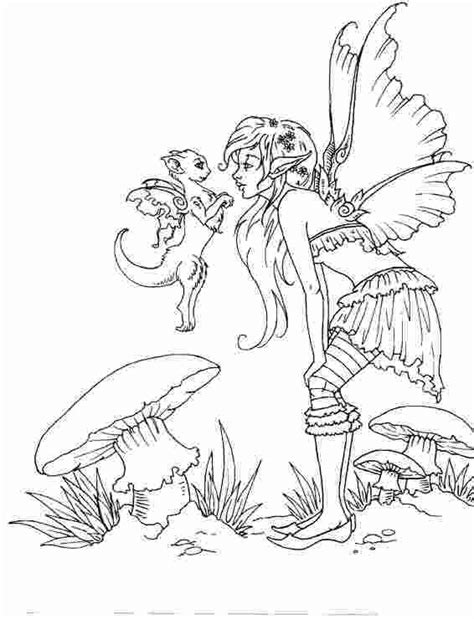 coloring pages  mystical fairies   images  coloring